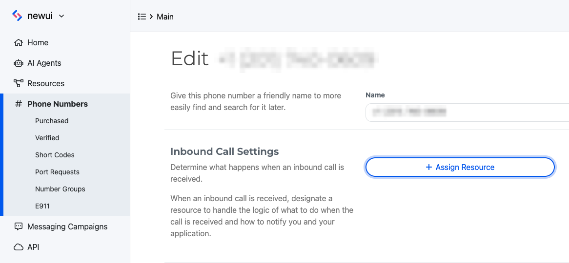 Assign SIP Endpoint
